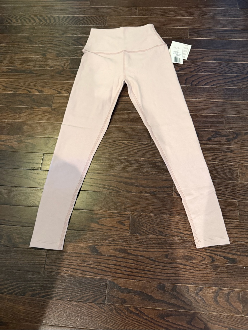 Beyond Yoga Light Pink High-Waist Leggings & Crop Tank Set - Picture 5 of 6